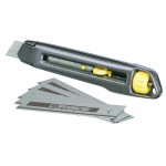 INTERLOCK ΜΑΧΑΙΡΙΑ ΜΕ ΣΠΑΣΤΗ ΛΑΜΑ 18mm STANLEY 0-10-018