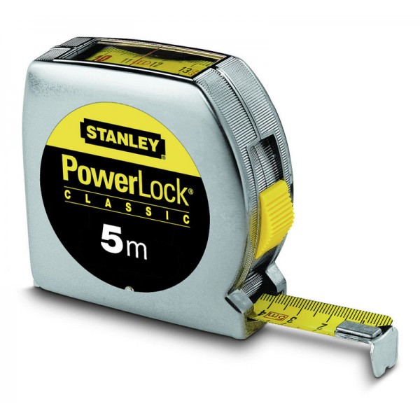 POWERLOCK ΜΕΤΡΟ ΟΘΟΝΗΣ 5m STANLEY 0-33-932