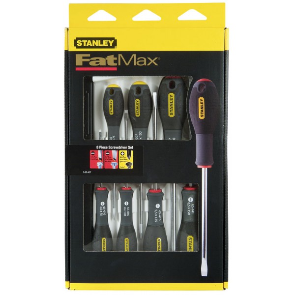FatMax® ΣΕΤ ΚΑΤΣΑΒΙΔΙΑ ΤΩΝ 8 ΤΕΜΑΧΙΩΝ ΠΑΡΑΛΛΗΛΑ, ΙΣΙΑ, PHILLIPS STANLEY 0-65-437