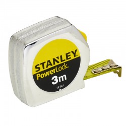 POWERLOCK ΜΕΤΡΟ ΜΕ ΚΕΛΥΦΟΣ ΑΒS 3m STANLEY 1-33-238