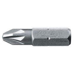 ΜΥΤΕΣ POZIDRIV 1/4" PZ1x25mm 25 ΤΕΜΑΧΙΩΝ STANLEY 1-68-945