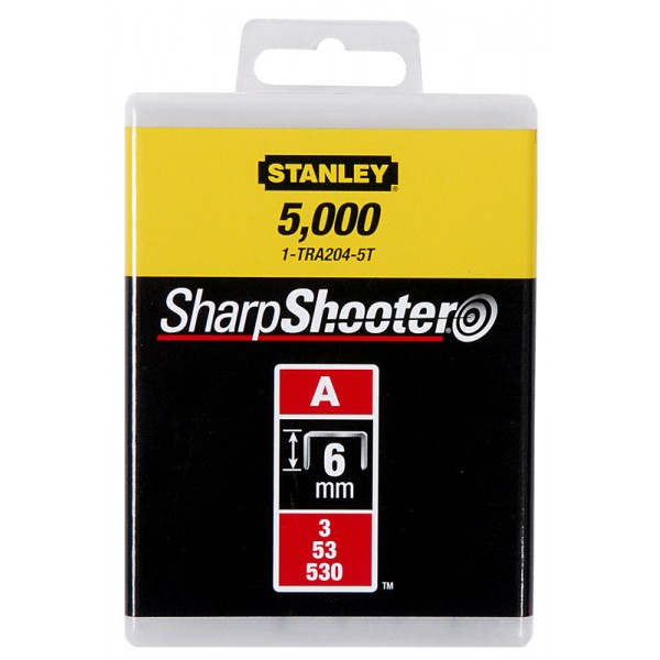 ΔΙΧΑΛΑ ΤΥΠΟΥ Α 5/53/530  6mm 5000 ΤΕΜΑΧΙΑ STANLEY 1-TRA204-5T
