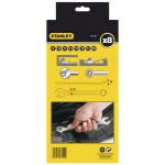 ΣΕΤ 8 ΓΕΡΜΑΝΟΠΟΛΥΓΩΝΑ MAXI DRIVE PLUS STANLEY 4-87-054