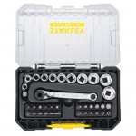 ΣΕΤ ΚΑΣΤΑΝΙΑ  37 ΤΜΧ 1/4" ΜΕ ΚΑΣΕΤΙΝΑ STAKBOX S FATMAX STANLEY FMMT19101-0