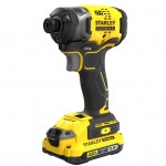 ΠΑΛΜΙΚΟ ΚΑΤΣΑΒΙΔΙ BRUSHLESS V20 18V 3 ΤΑΧΥΤΗΤΩΝ (2x2.0AH) ΣΕ ΚΑΣΕΤΙΝΑ FATMAX STANLEY SFMCF820D2K
