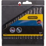 ΣΕΤ 19 ΤΕΜΑΧΙΩΝ ΤΡΥΠΑΝΙΑ ΜΕΤΑΛΛΟΥ HSS-CNC 1-10mm STANLEY STA56058