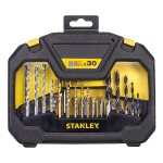 ΣΕΤ 30 ΤΕΜΑΧΙΩΝ ΜΕ ΤΡΥΠΑΝΙΑ & ΜΥΤΕΣ STANLEY STA7183-XJ