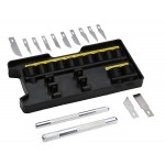 ΚΑΣΕΤΙΝΑ ΜΕ 2 ΜΑΧΑΙΡΙΑ ΣΠΑΣΤΑ + 12 ΛΑΜΕΣ STANLEY STHT0-73872