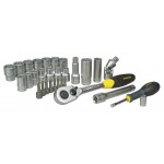 ΚΑΣΕΤΙΝΑ ΜΕ ΚΑΡΥΔΑΚΙΑ 1/2" ΝΙΚΕΛ ΧΡΩΜΙΟΥ 30 ΤΕΜ STANLEY STHT0-73929