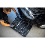 ΣΕΤ ΚΑΣΤΑΝΙΕΣ 1/2" & 1/4" 72 ΤΕΜ ΜΕ ΚΑΡΥΔΑΚΙΑ-ΑΝΤΑΠΤΟΡΕΣ ΣΕ ΚΑΣΕΤΙΝΑ STANLEY STMT82831-1
