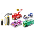 ΣΕΤ ΜΕ 4 ΞΥΛΙΝΕΣ ΚΑΤΑΣΚΕΥΕΣ & 3 ΕΡΓΑΛΕΙΑ STANLEY JR U001-K04-T03-SY