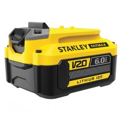 ΜΠΑΤΑΡΙΑ ΛΙΘΙΟΥ V20  18V  6.0AH FATMAX STANLEY SFMCB206