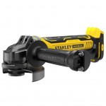 ΜΙΚΡΟΣ ΓΩΝΙΑΚΟΣ ΤΡΟΧΟΣ V20 125MM BRUSHLESS 18V(ΧΩΡΙΣ ΜΠΑΤΑΡΙΑ & ΦΟΡΤΙΣΤΗ)FATMAX STANLEY SFMCG700B