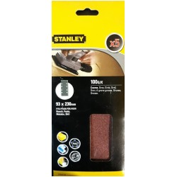 ΓΥΑΛΟΧΑΡΤΑ 5 ΤΜΧ 100G/K 93x230mm  STANLEY STA31131