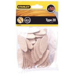 ΣΕΤ 50 ΤΕΜΑΧΙΩΝ ΚΑΒΙΛΙΕΣ ΣΥΝΔΕΣΗΣ Νο 20 STANLEY STA66502