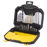 ΣΕΤ 30 ΤΕΜΑΧΙΩΝ ΜΕ ΤΡΥΠΑΝΙΑ & ΜΥΤΕΣ STANLEY STA7183-XJ