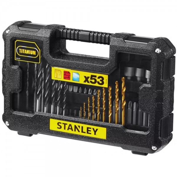 ΣΕΤ 53 ΤΕΜΑΧΙΩΝ ΤΡΥΠΑΝΙΑ & ΜΥΤΕΣ  STANLEY STA7223-XJ