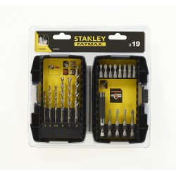 ΣΕΤ 19ΤΜΧ ΜΕ ΤΡΥΠΑΝΙΑ ΔΟΜΙΚΩΝ & ΜΥΤΕΣ FATMAX STANLEY STA88201