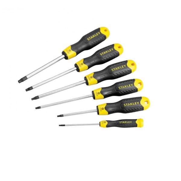 ΣΕΤ ΚΑΤΣΑΒΙΔΙΑ TORX 6 ΤΕΜ CUSHION GRIP STANLEY STHT2-65156