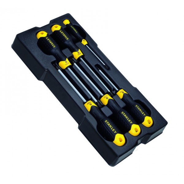 ΣΕΤ ΚΑΤΣΑΒΙΔΙΩΝ TORX CUSHION GRIP 6 ΤΕΜ TRANSMODULE SYSTEM STANLEY STMT1-74182