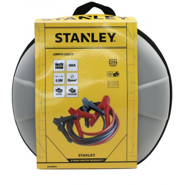 ΚΑΛΩΔΙΑ ΕΚΚΙΝΗΣΗΣ ΑΥΤOKINHΤΟΥ 35ΜΜ²-4.5Μ STANLEY  SXAE00014