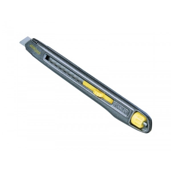 INTERLOCK ΜΑΧΑΙΡΙΑ ΜΕ ΣΠΑΣΤΗ ΛΑΜΑ 9mm STANLEY 0-10-095