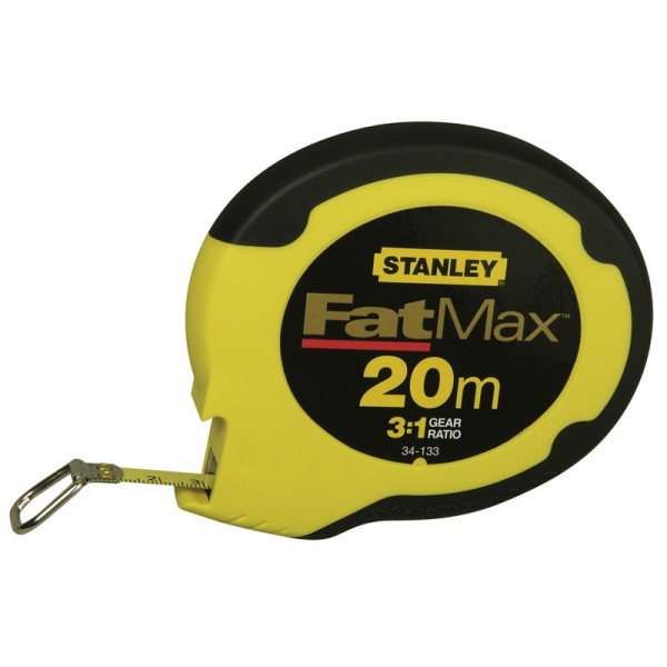 FatMax® ΜΕΤΡΟΤΑΙΝΙΑ ΜΕ ΤΑΙΝΙΑ ΑΠΟ ΑΝΟΞΕΙΔΩΤΟ ΑΤΣΑΛΙ 20m STANLEY 0-34-133