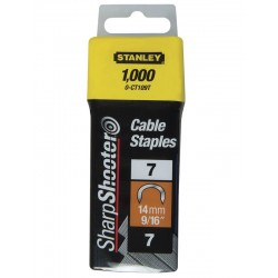 ΔΙΧΑΛΑ ΓΙΑ ΚΑΡΦΩΤΙΚΟ CT-10 ΗΛΕΚΤΡΟΛΟΓΩΝ 14mm 1000 ΤΕΜΑΧΙΑ STANLEY 1-CT109T