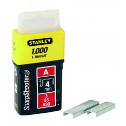 ΔΙΧΑΛΑ ΤΥΠΟΥ Α 5/53/530  4mm 1000 ΤΕΜΑΧΙΑ STANLEY 1-TRA202T