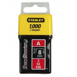 ΔΙΧΑΛΑ ΤΥΠΟΥ Α 5/53/530  8mm 1000 ΤΕΜΑΧΙΑ STANLEY 1-TRA205T
