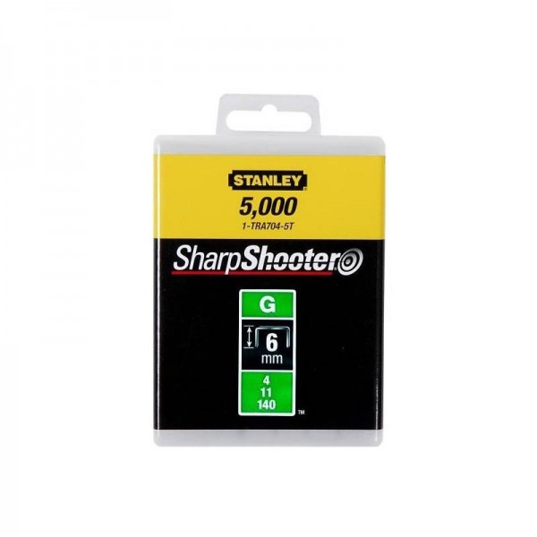 ΔΙΧΑΛΑ G 4/11/140 ΒΑΡΕΩΣ ΤΥΠΟΥ  6mm 5000 ΤΕΜΑΧΙΑ STANLEY 1-TRA704-5T