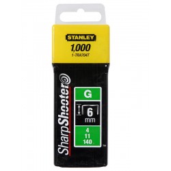 ΔΙΧΑΛΑ G 4/11/140 ΒΑΡΕΩΣ ΤΥΠΟΥ  6mm 1000 ΤΕΜΑΧΙΑ STANLEY 1-TRA704T