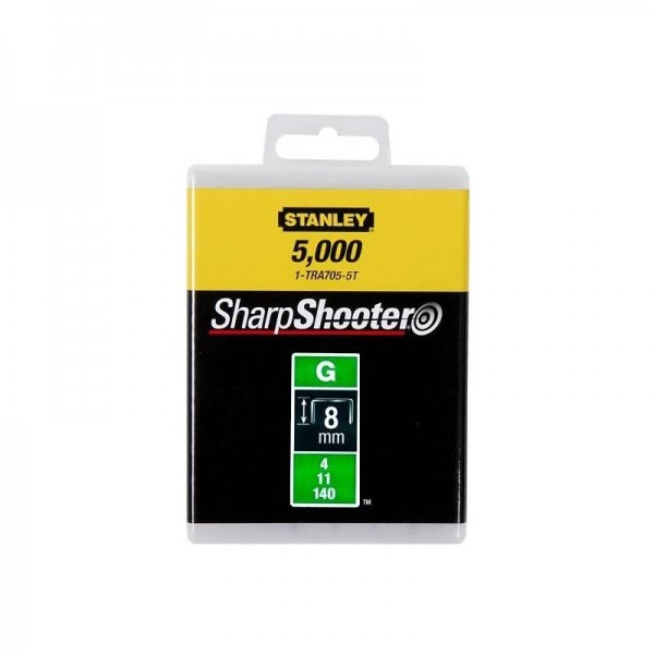 ΔΙΧΑΛΑ G 4/11/140 ΒΑΡΕΩΣ ΤΥΠΟΥ  8mm 5000 ΤΕΜΑΧΙΑ STANLEY 1-TRA705-5T
