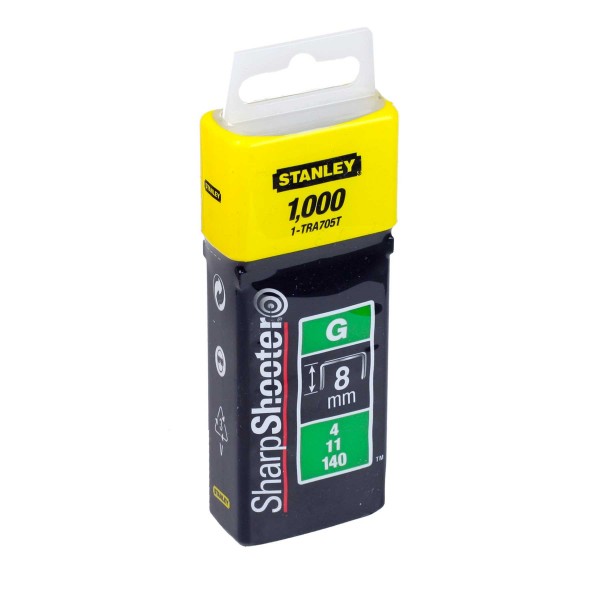 ΔΙΧΑΛΑ G 4/11/140 ΒΑΡΕΩΣ ΤΥΠΟΥ  8mm 1000 ΤΕΜΑΧΙΑ STANLEY 1-TRA705T