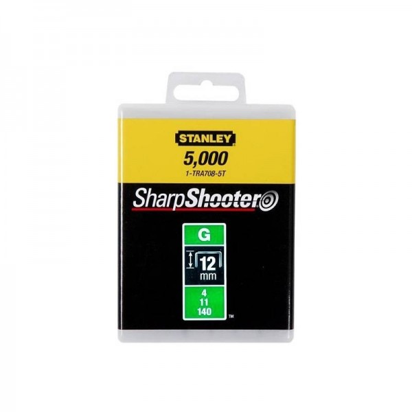 ΔΙΧΑΛΑ G 4/11/140 ΒΑΡΕΩΣ ΤΥΠΟΥ 12mm 5000 ΤΕΜΑΧΙΑ STANLEY 1-TRA708-5T
