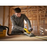 Δισκοπρίονο 190mm συμβατό με οδηγό με 1 μπαταρία 4Ah και κιβώτιο Prostack 18V V20 Stanley SFMCS551M1T-QW