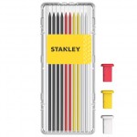 10 Μύτες Γραφίτη Διάφορα Χρώματα HB Ø 2,8 mm Stanley STHT72008-0 10 Μύτες Γραφίτη Διάφορα Χρώματα HB Ø 2,8 mm Stanley STHT72008-0